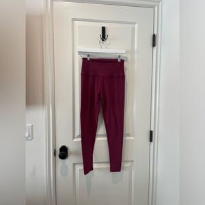 BEYONDYOGA maroon leggings